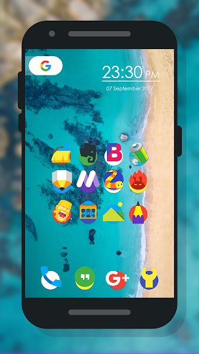 Android application X Back - Icon Pack screenshort