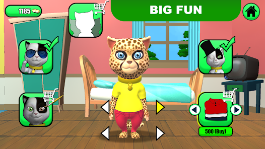 Captura de Pantalla 21 Talking Baby Cat Max Juegos android