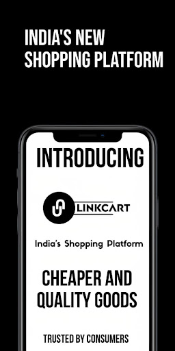 LinkCart Indian Shopping App Screen 2