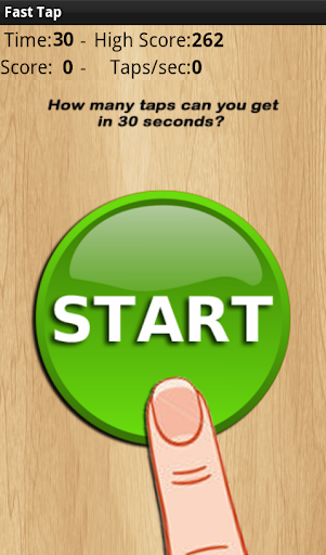 Android application Fast Tap screenshort