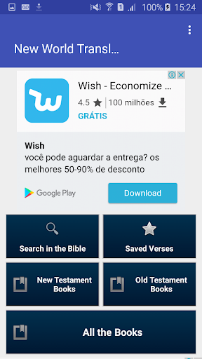 Android application Holy Bible New World Translati screenshort