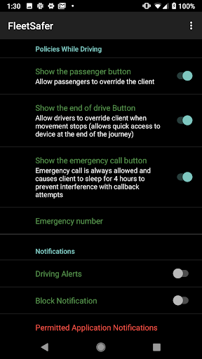 FleetSafer Screen 3