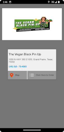 The Vegan Black Pin Up Screen 3
