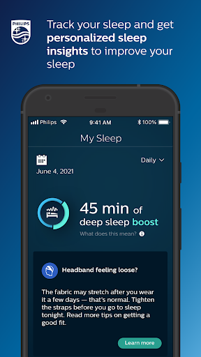 Screenshot of SleepMapper