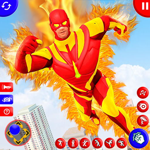 Flying Hero: Super Hero Games 1.8 Icon