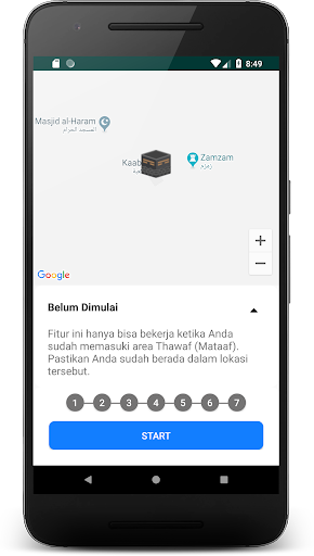 Android application Berangkat Umrah screenshort