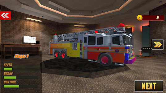 Fire Truck Simulator Rescue