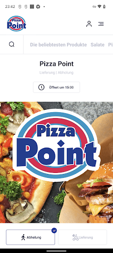 Android application Pizza Point Bielefeld screenshort