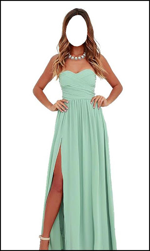 Women Design Maxi Dress Screen 3