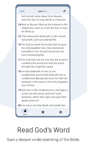 Android application Unify Bible - with ChatGPT screenshort