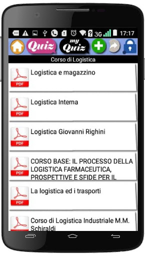 Corso di Logistica Screen 2