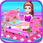 Cover Image of Herunterladen Princess Bed Cake Cooking  APK