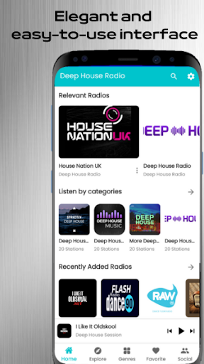 Deep House Radio Screen 3