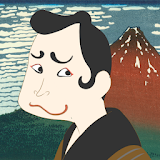 Ukiyo-e style portrait maker icon