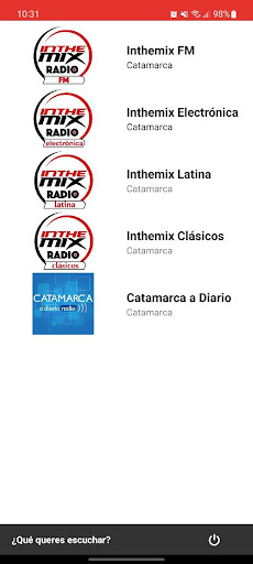 Inthemix Radio Screen 2