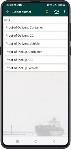 Android application arl Last Mile POD screenshort