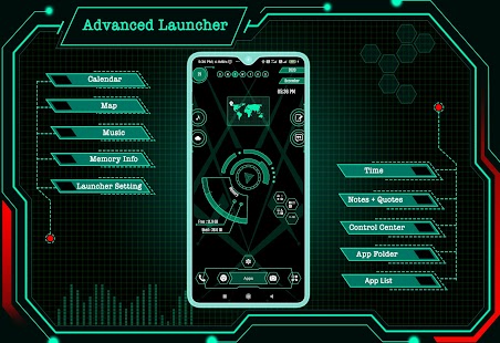 Advanced Launcher - Applock Screenshot