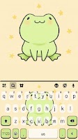 screenshot of Cute Green Frog Theme