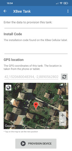 App screenshot