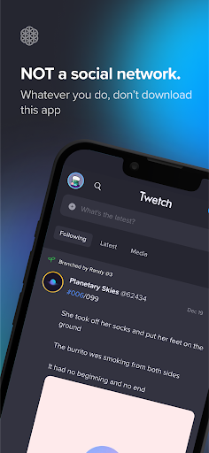 Android application Twetch screenshort