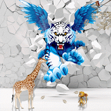 3D Tiger Icon Theme icon