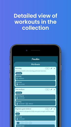 Tracker: Your sport assistant Screen 3