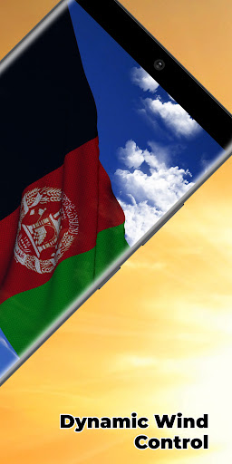 Afghanistan Flag Live Wall Screen 2