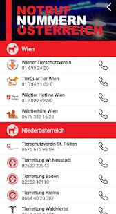 Emergency numbers Austria