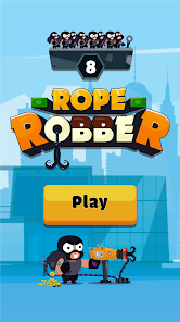Captura de Pantalla 8 Rope Robbers android