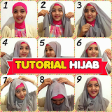 Tutorial Hijab Dress Free icon