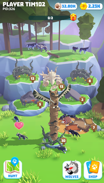 Wolf Pack of the Wild 1.0.128728 APK + Mod (Unlimited money) untuk android