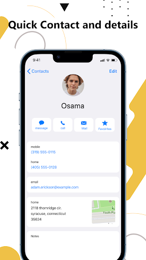 Contacts - IOS15 icontacts Screen 3