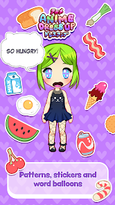Captura 2 Princesa Anime juego de vestir android