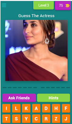 Bollywood Actress trivia - Screenshot 1