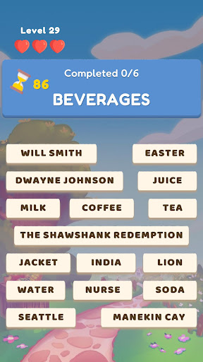 Word Quest Screen 2