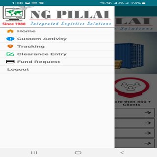 Android application NG Pillai screenshort
