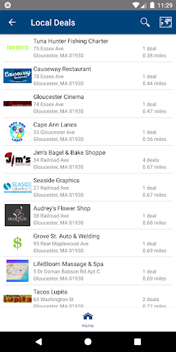 Android application BG Perks screenshort