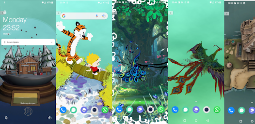 Captura 9 4D parallax wallpapers animate android