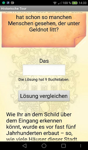 Celle, Demo Historische Tour Screen 3