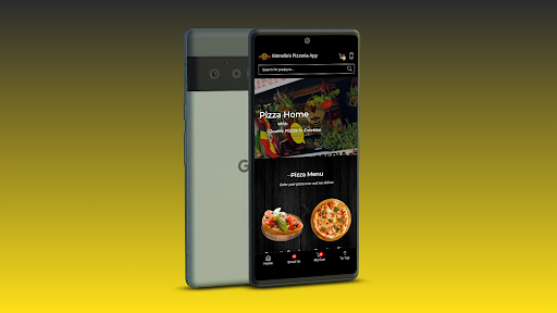 Ginnellos Pizza App Screen 2