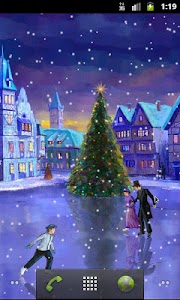 Christmas Rink Live Wallpaper Unknown
