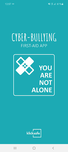 Android application Cyber-Bullying First-Aid App screenshort