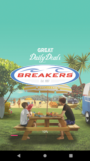 Android application Breakers Restaurants screenshort