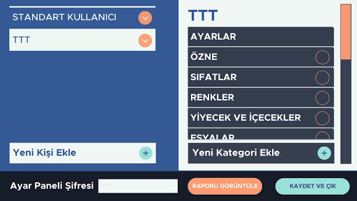 Android application Tadis - Konuşma Asistanı screenshort