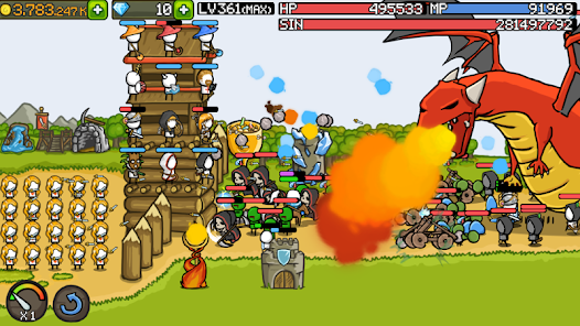 Grow Castle APK v1.37.6 MOD Free Latest Version (Unlimited Money) Gallery 2