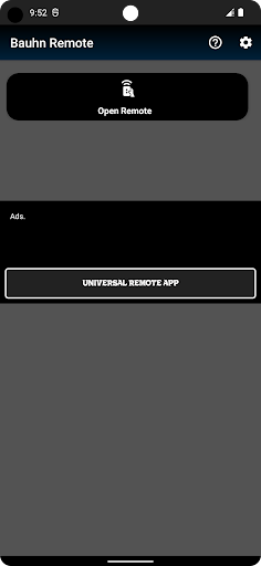 Android application Remote Control for Bauhn Tv screenshort