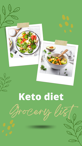 Keto Shopping List Screen 2
