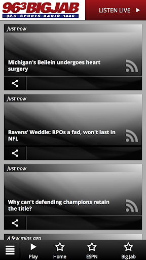 The Big Jab 92.5/96.3FM Screen 3