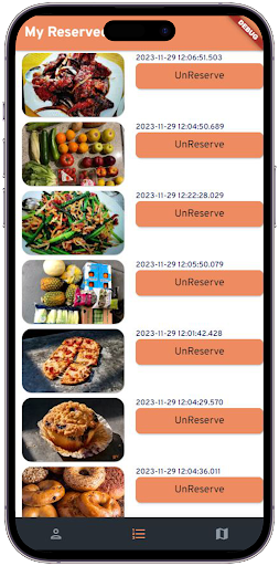 NeverGoHungry Screen 2