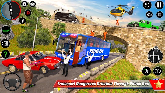 Police Bus Simulator Bus Games 9